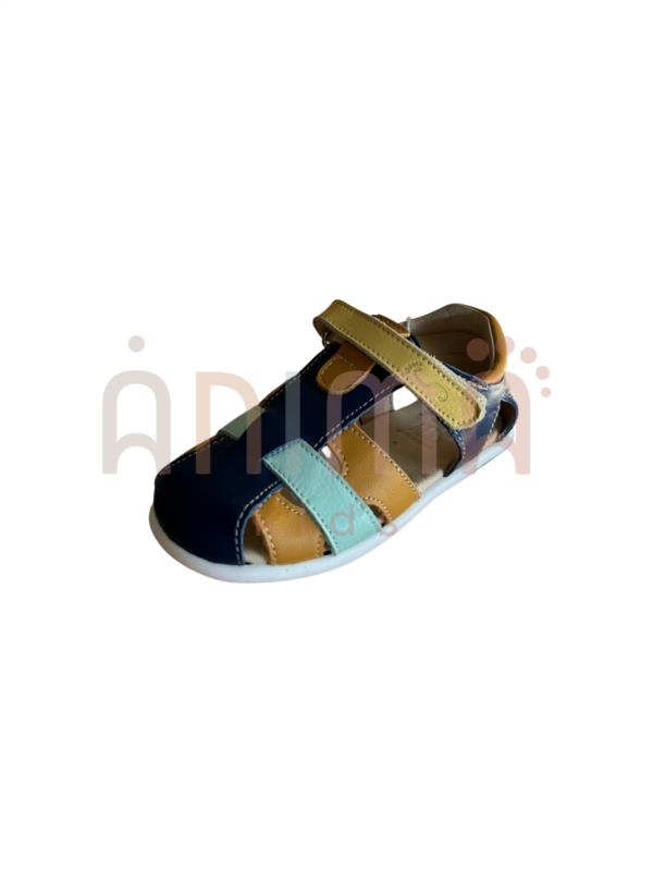 SANDALIAS SALVAJE IRIS GOLDEN MENTA AMARILLO FLEXI NENS INFANTIL