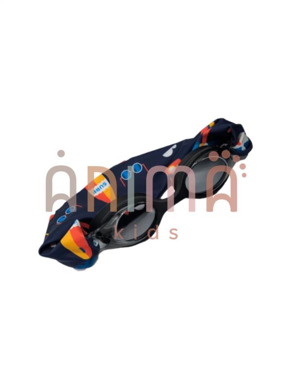 GAFAS INFANTILES NEGRAS TURBANTE SURF FUN WATER