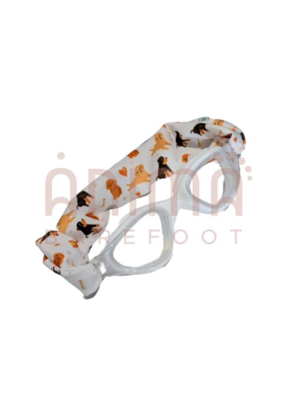 GAFAS ADULTO BLANCAS TURBANTE PERRITOS FUN WATER