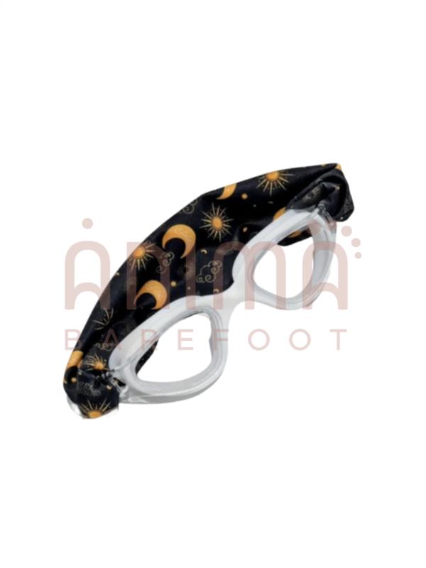 GAFAS ADULTO BLANCAS TURBANTE LUNAS FUN WATER
