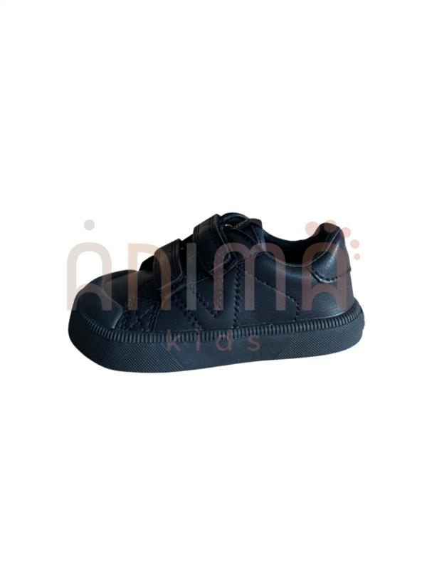 COLEGIALES OLIVER BAREFOOT TIRAS EFECTO PIEL MONOCROMO AZUL MARINO VICTORIA INFANTIL