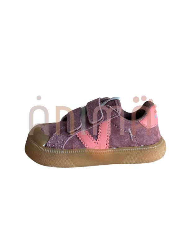 DEPORTIVAS OLIVER TIRAS SERRAJE & CONTRASTE MALVA VICTORIA INFANTIL