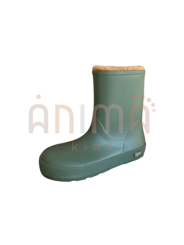 BOTAS DE AGUA YOGI BORREGUITO VERDE IGOR INFANTIL