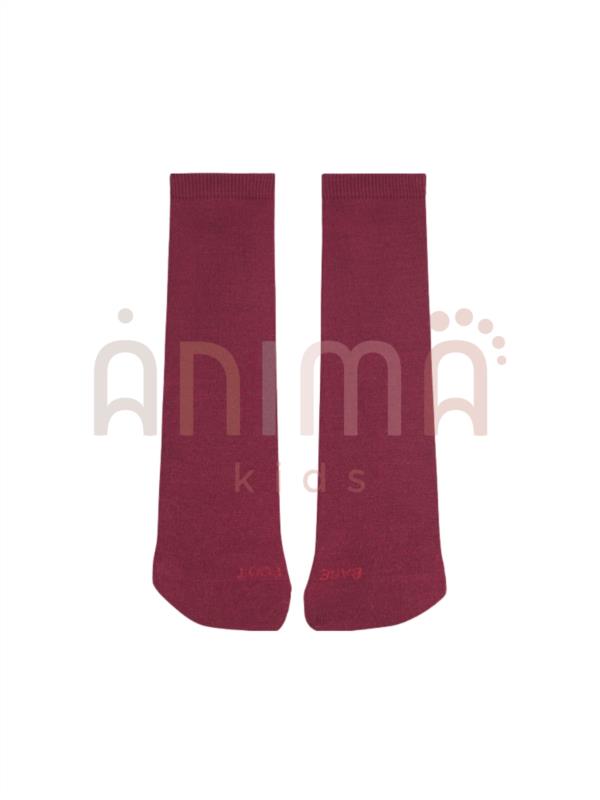 CALCETINES ALTOS GRANATE CONDOR INFANTIL