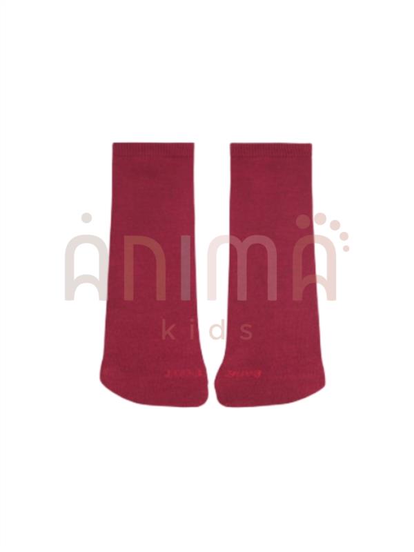 CALCETINES SCHOOL GRANATE CONDOR INFANTIL