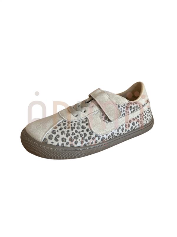DEPORTIVA SERRAJE LEOPARDO BEIGE VUL•LADI INFANTIL
