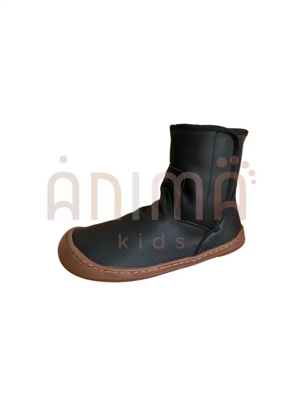 BOTAS DE PIEL CON FORRO DE BORREGUILLO FLEXI NENS INFANTIL