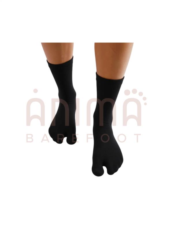 CALCETINES CONFORT NEGROS ROOTS ADULTO