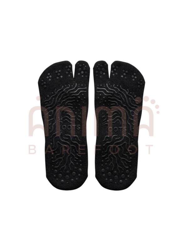 CALCETINES TABI CONFORT ANTI DESLIZANTE NEGRO ROOTS ADULTO